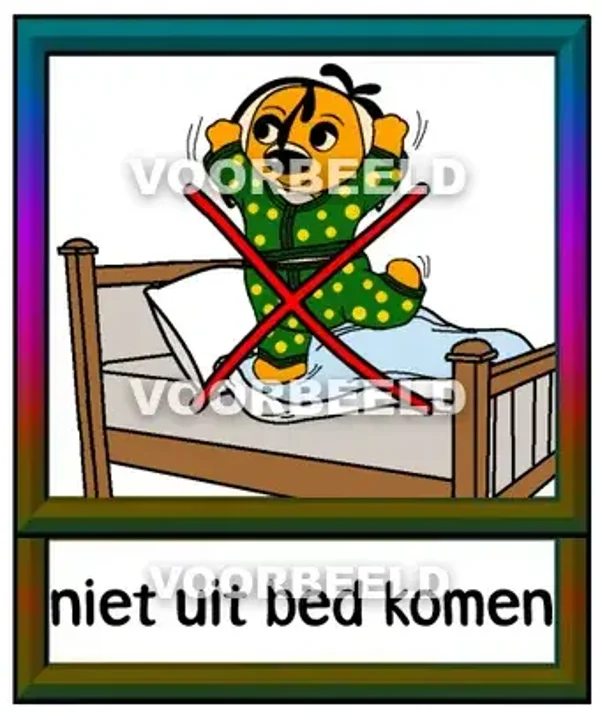Niet uit bed komen