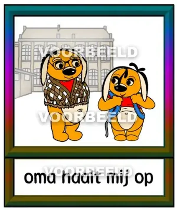 Oma haalt mij op