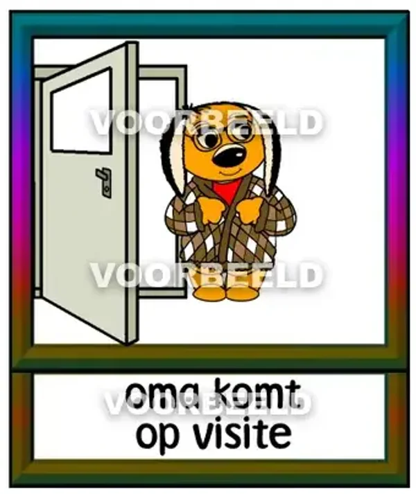 Oma komt op viste