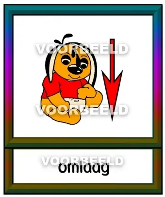 Omlaag
