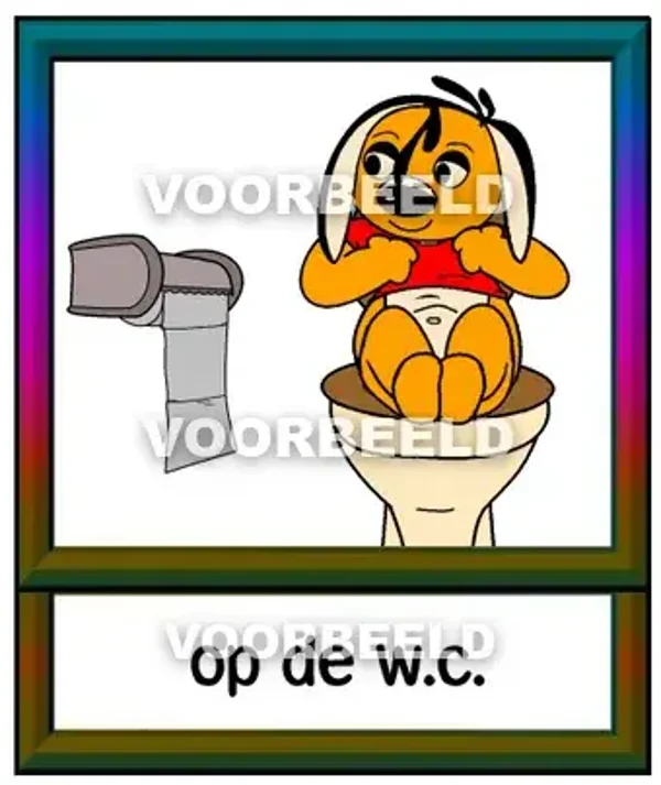 Op de wc