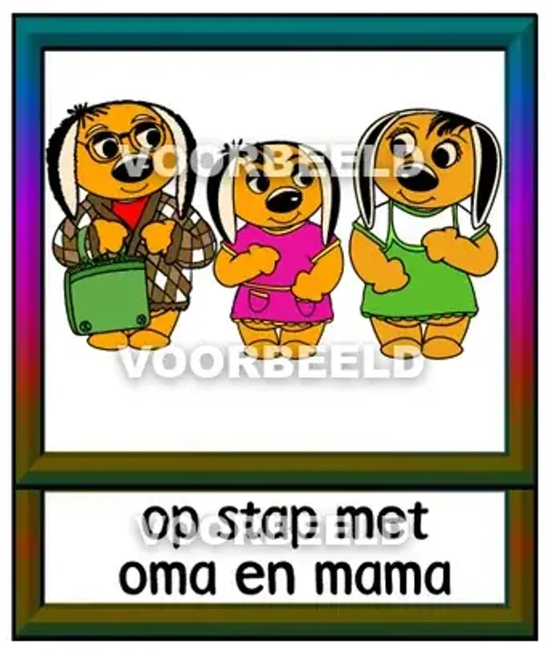 Op stap met oma en mama 2