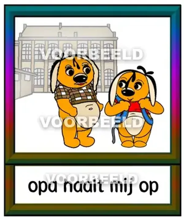 Opa haalt mij op