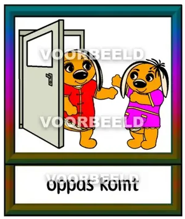 Oppas komt