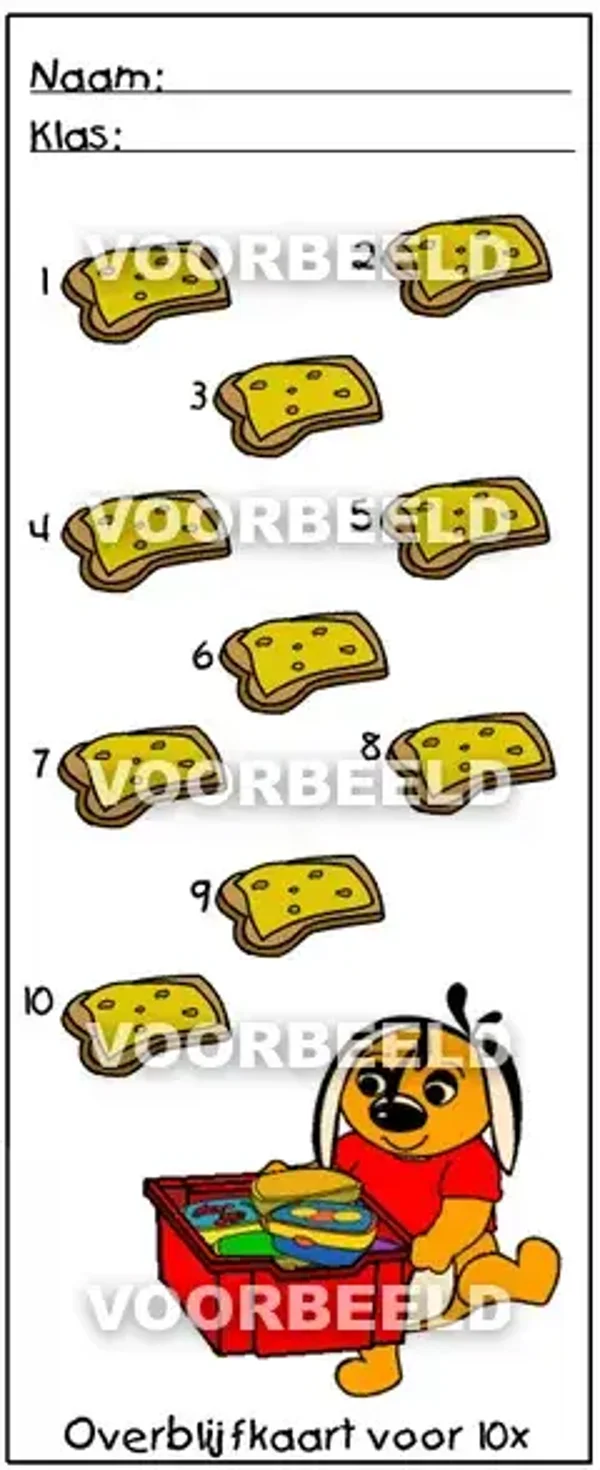 Overblijfkaart 7