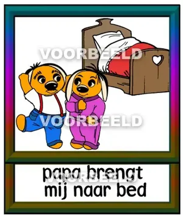 Pap brengt mij naar bed (M)