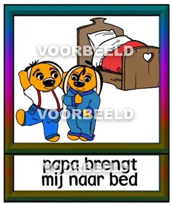 Papa brengt mij naar bed (J)