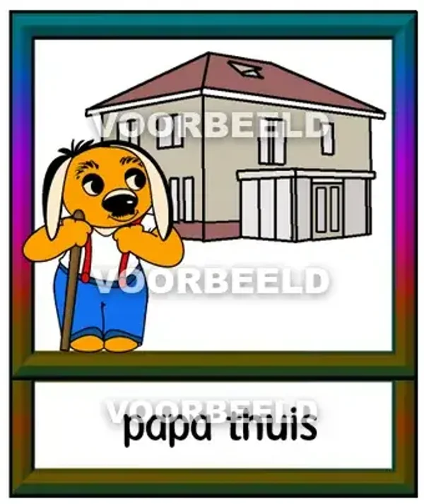Papa thuis