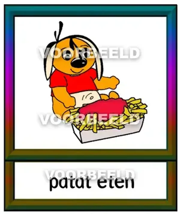 Patat eten