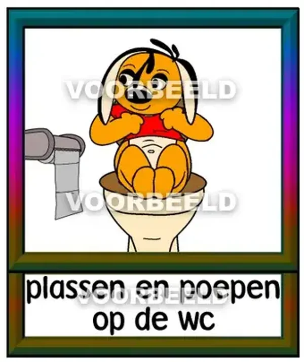 Plassen en poepen op de wc