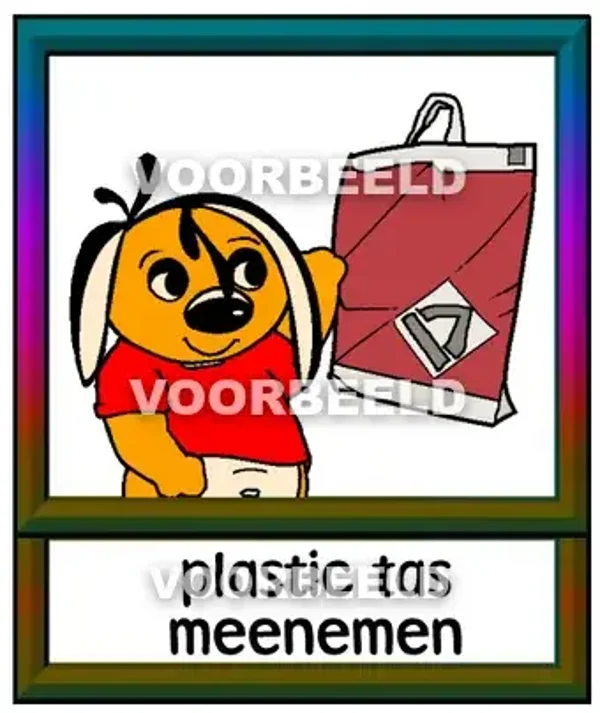 Plastic tas meenemen