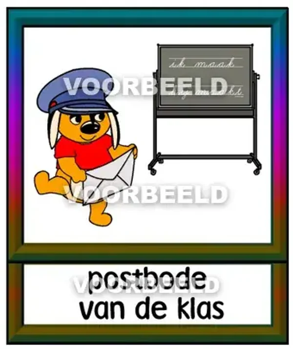 Postbode vd klas