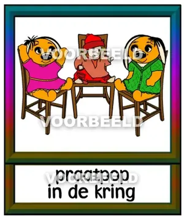 Praatpop in de kring