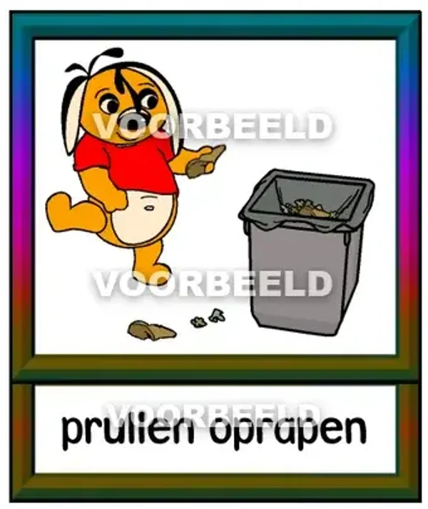 Prullen oprapen
