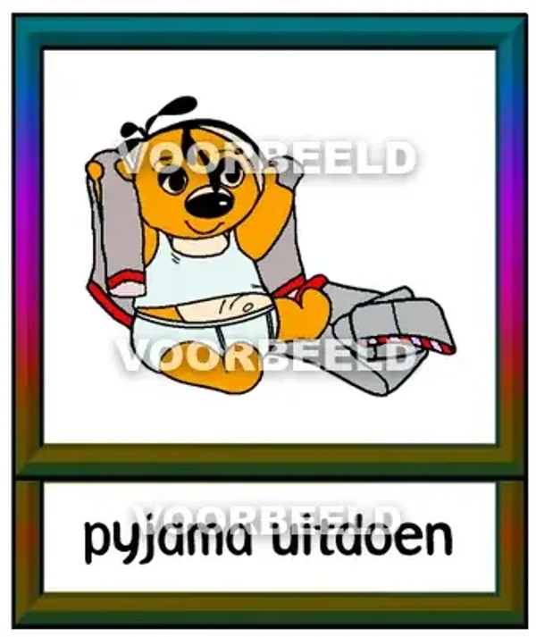 Pyjama uitdoen 1