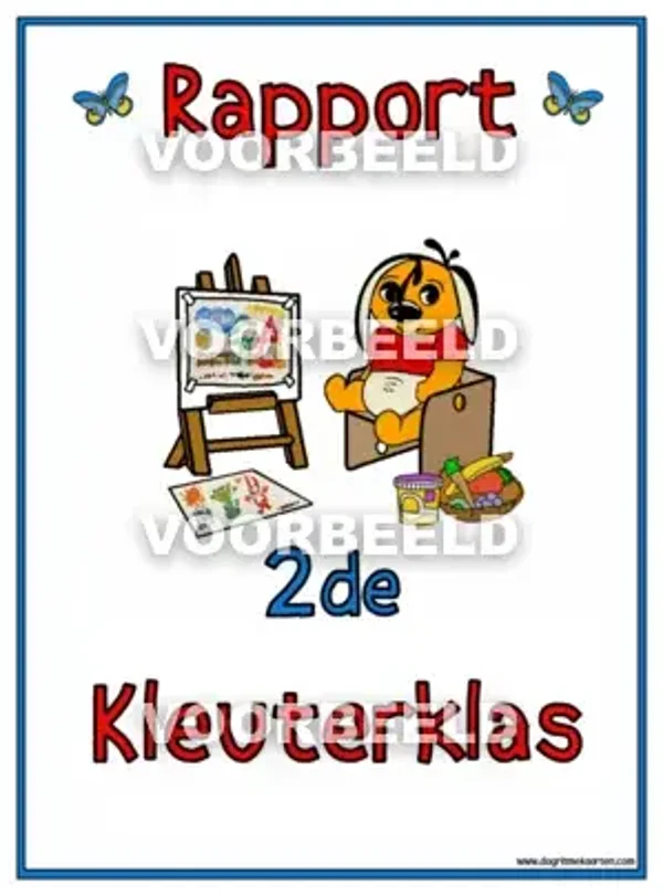Rapport 2de kleuterklas DIPLOMA (A4)