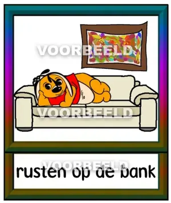 Rusten op de bank 1
