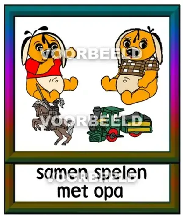 Samen spelen met opa