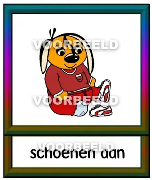 Schoenen aan 1