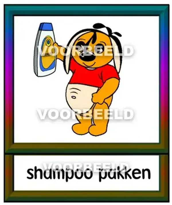 Shampoo pakken
