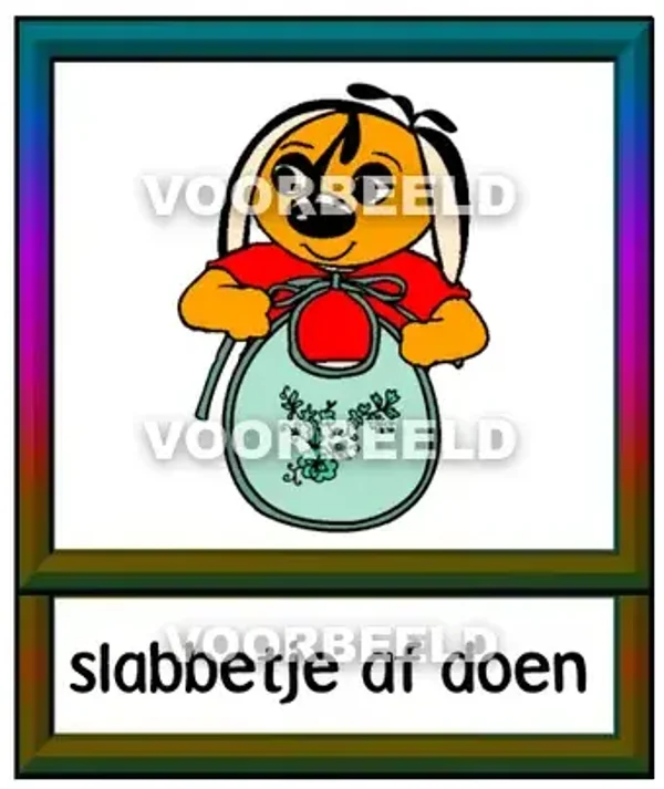 Slabbetje af doen