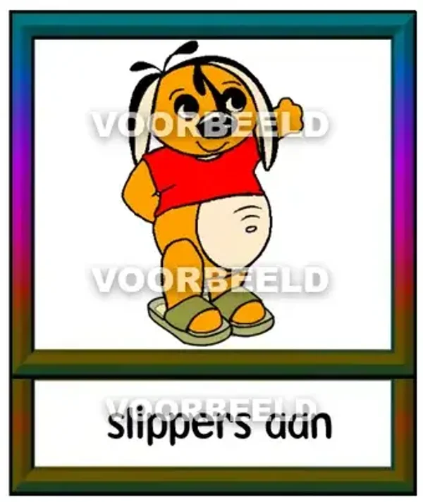 Slippers aan 2