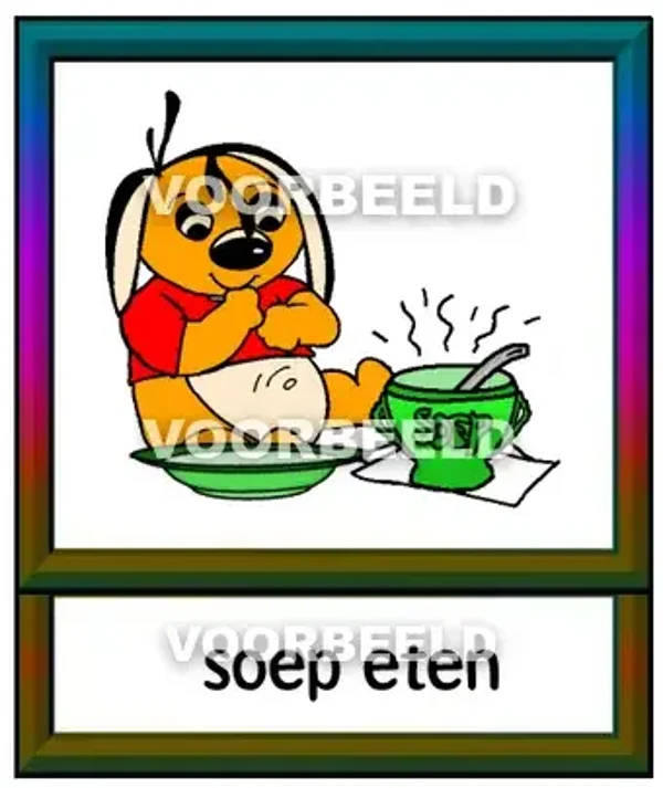Soep eten
