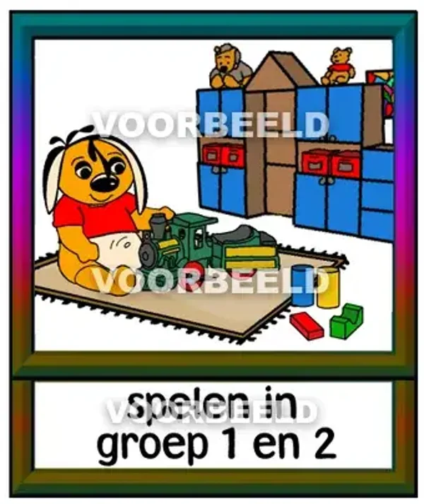 Spelen in groep 1 en 2