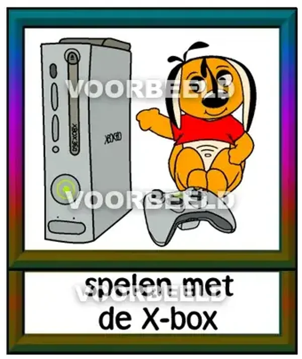 Spelen met de X-box