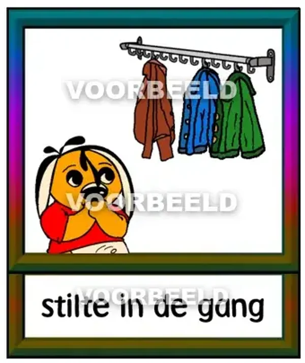 Stilte in de gang