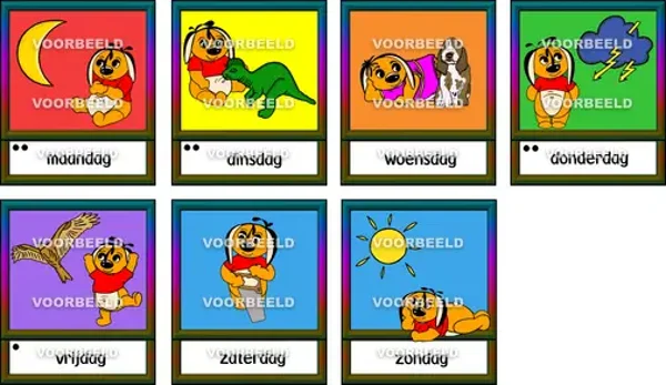 Dagen (KLEUR Kortingspakket 3)
