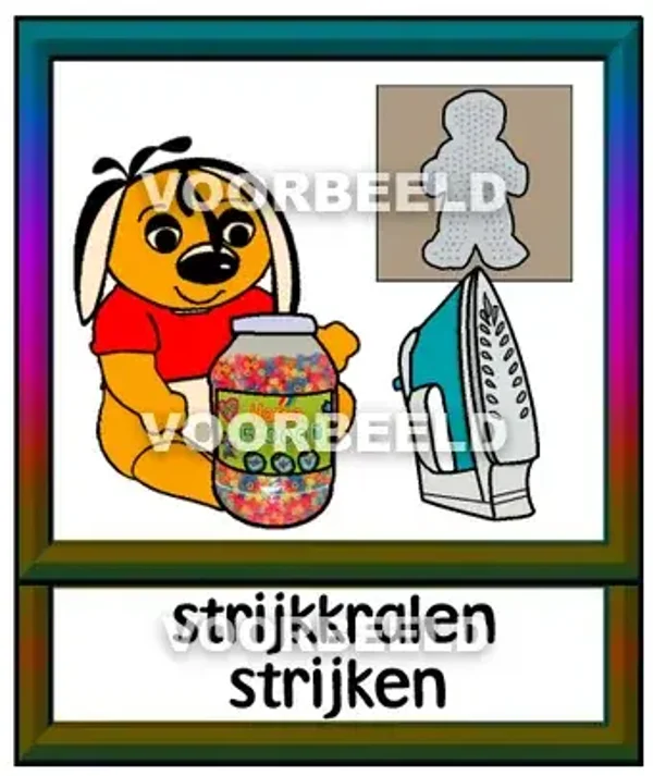 Strijkkralen strijken