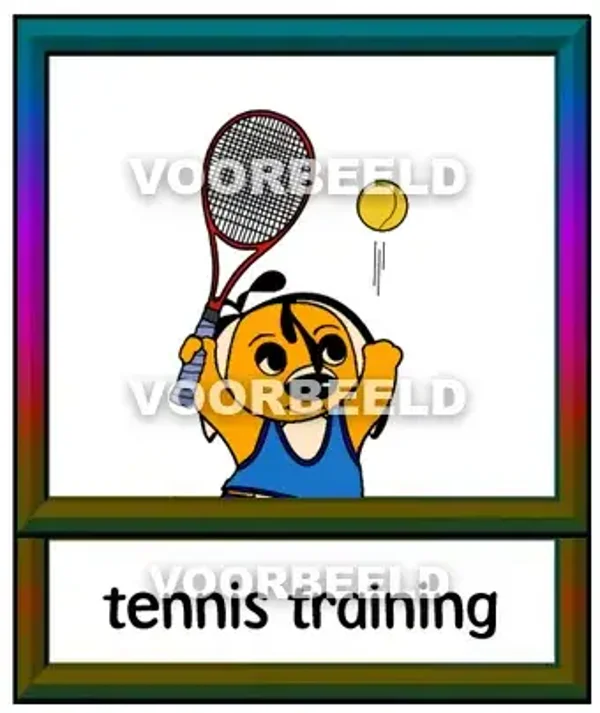Tennis training