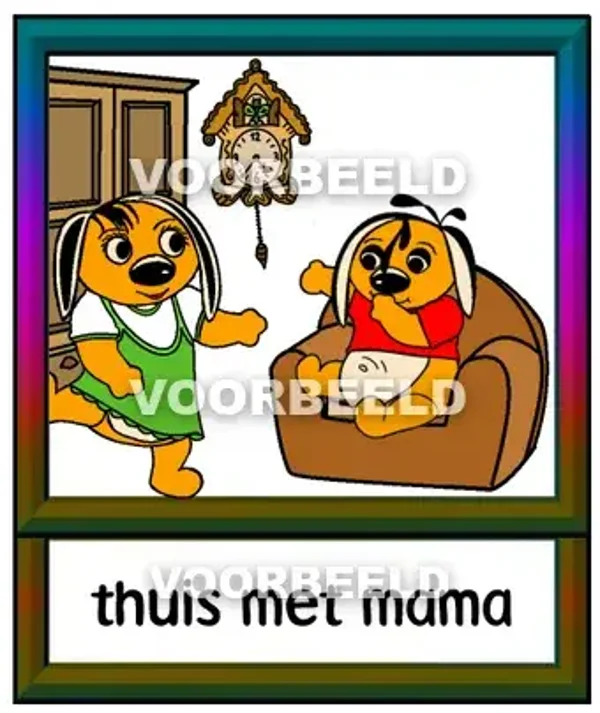 Thuis met mama
