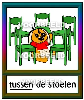 Tussen de stoelen