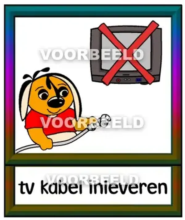 TV kabel inleveren