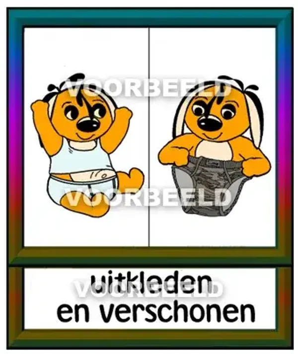 Uitkleden en verschonen