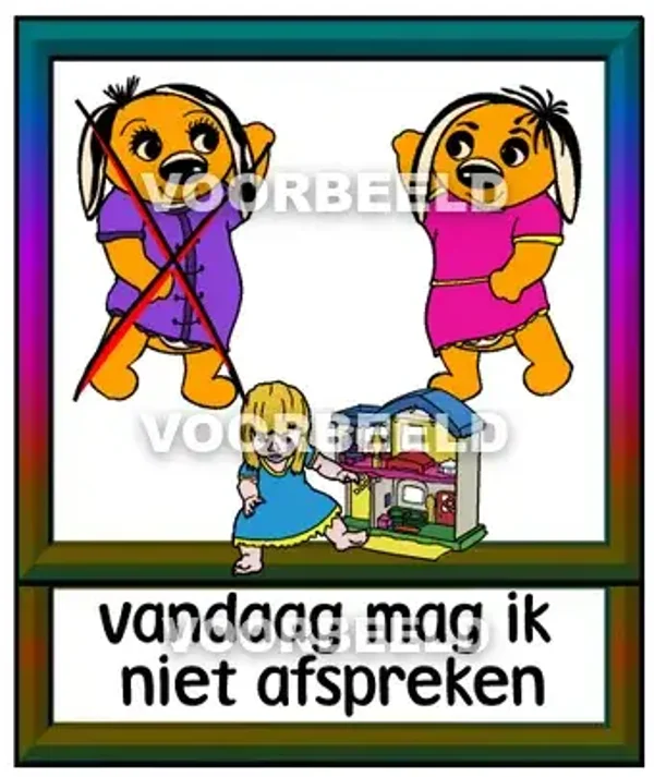 Vandaag mag ik niet afspreken 3