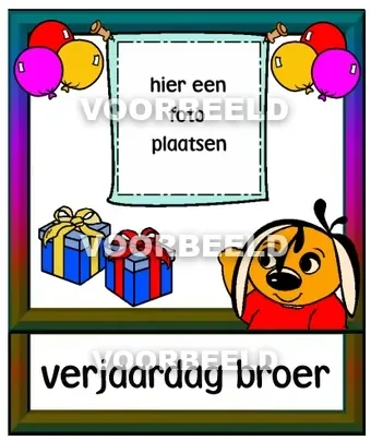 Verjaardag broer 2