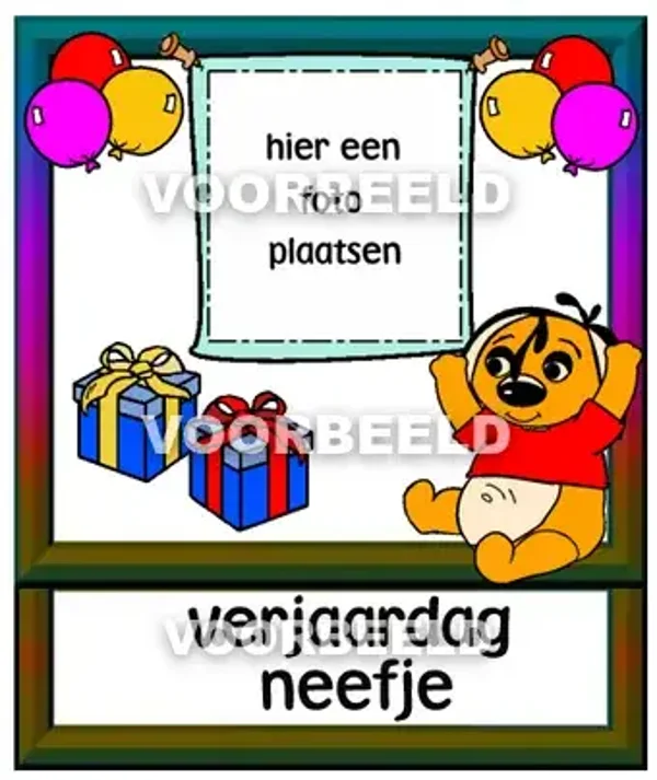 Verjaardag neefje