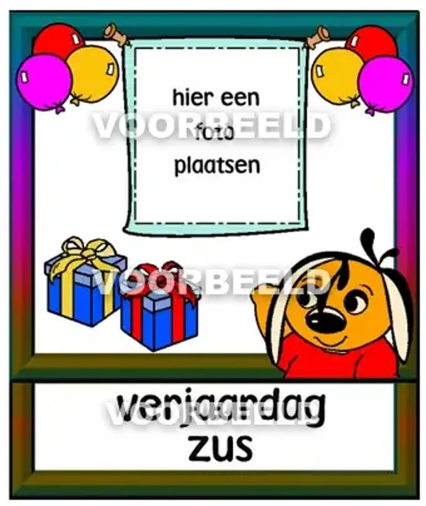 Verjaardag zus 2
