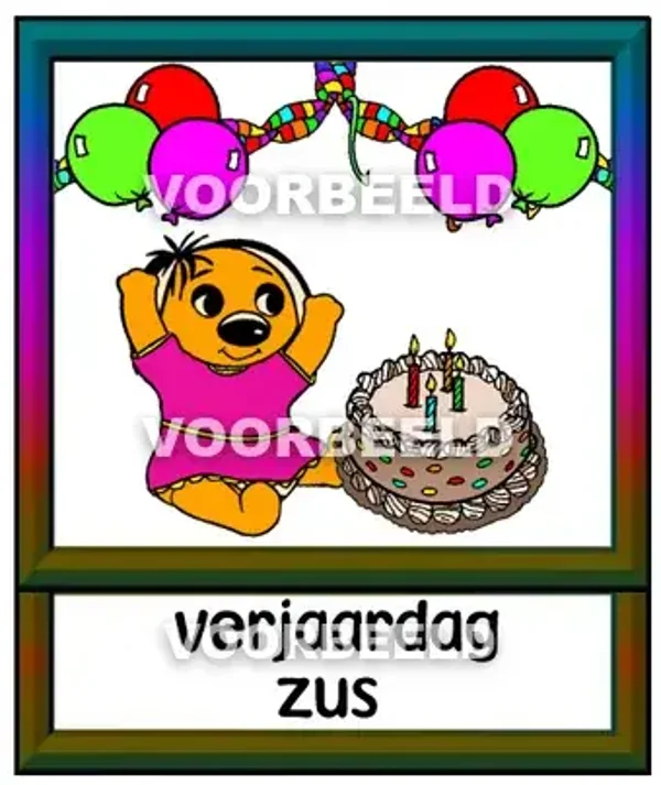 Verjaardag zus 3