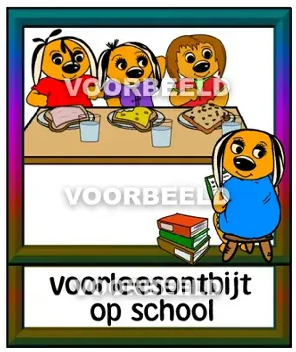 Voorleesontbijt op school