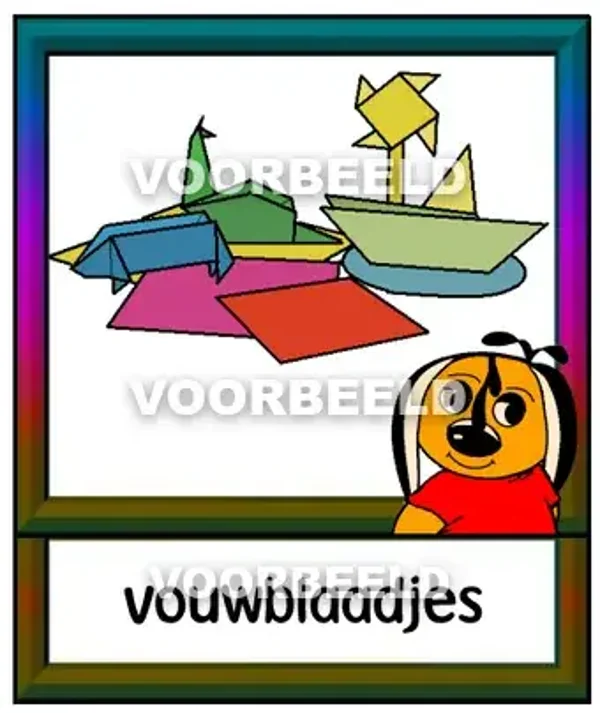 Vouwblaadjes