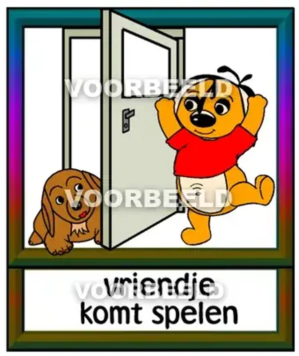 Vriendje komt spelen