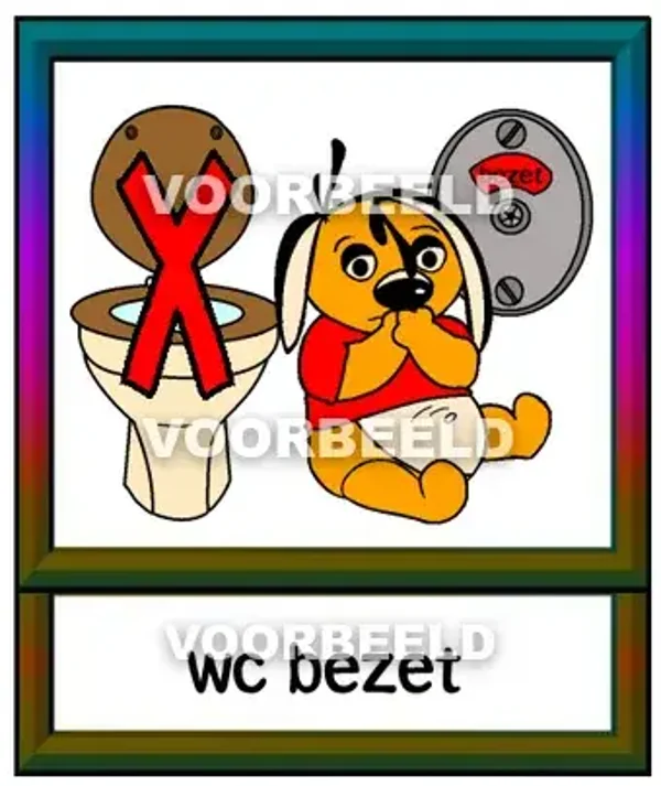 Wc bezet