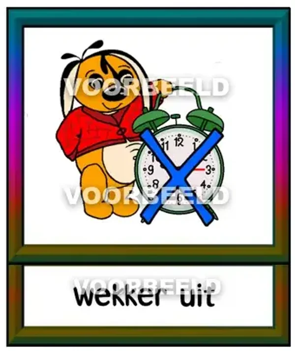 Wekker uit