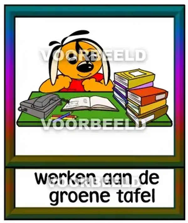 Werken aan de groene tafel