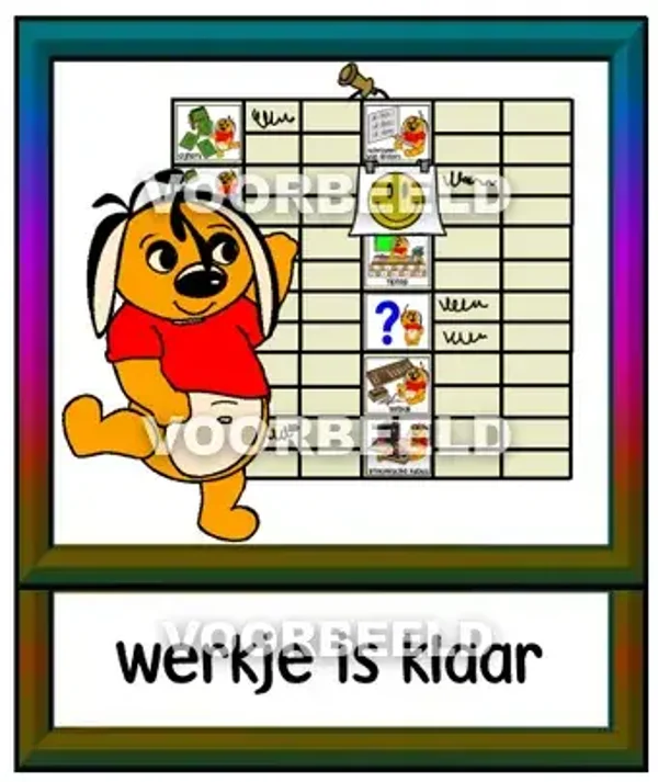 Werkje is klaar