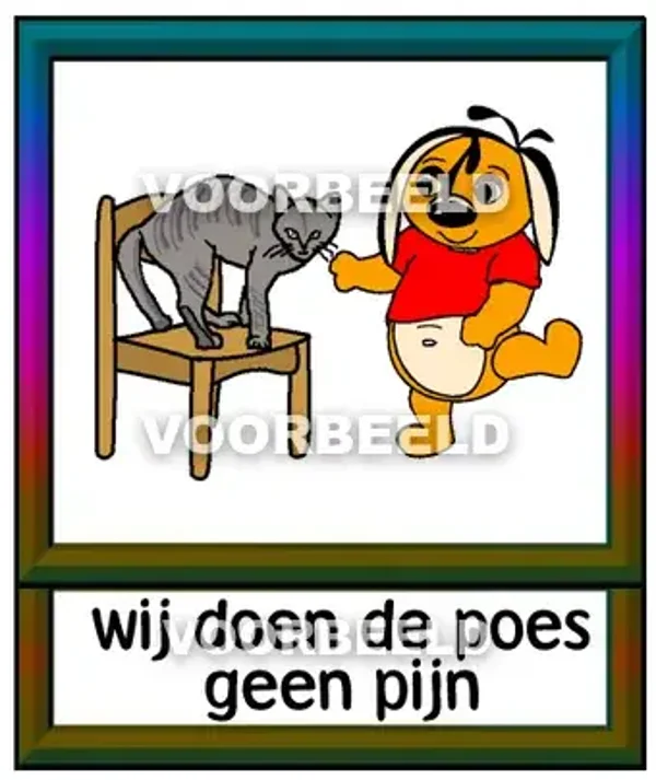 Wij doen de poes geen pijn
